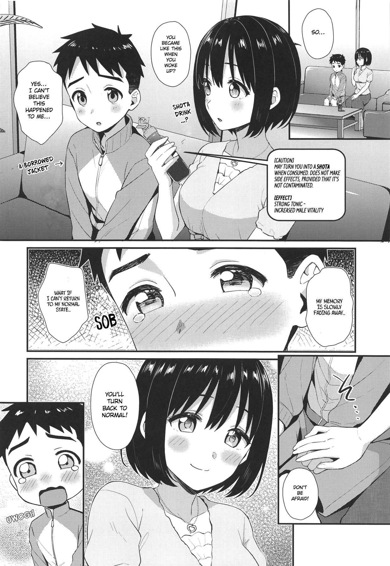 Hentai Manga Comic-Kako-san and Shota P-Read-5